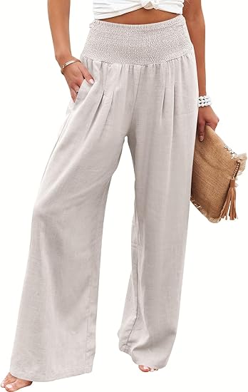 BREEZEHUSH Palazzo Pants - Women’s Breezy Flow Comfort Pants - Buy 2 Get Free Shipping