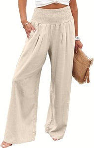 BREEZEHUSH Palazzo Pants - Women’s Breezy Flow Comfort Pants - Buy 2 Get Free Shipping