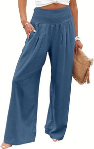 BREEZEHUSH Palazzo Pants - Women’s Breezy Flow Comfort Pants - Buy 2 Get Free Shipping